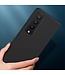 Zwart Skintouch Hardcase Hoesje voor de Samsung Galaxy Z Fold 4