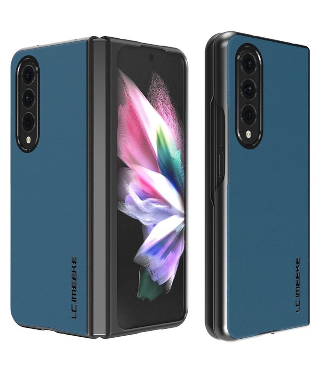 LC.IMEEKE Groen Backcover Hoesje voor de Samsung Galaxy Z Fold 4