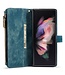 CaseMe Blauw Portemonnee Hoesje voor de Samsung Galaxy Z Fold 4