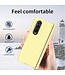 Geel Backcover Hoesje met stylus en screenprotector voor de Samsung Galaxy Z Fold 4