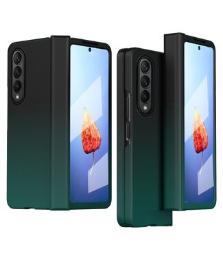 Groen / Zwart Backcover Hoesje Samsung Galaxy Z Fold 4