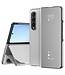 Zilver Spiegel Backcover Hoesje voor de Samsung Galaxy Z Fold 4