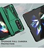 Donkergroen Backcover Hoesje voor de Samsung Galaxy Z Fold 4