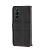 Zwart Elegant Backcover Hoesje voor de Samsung Galaxy Z Fold 4