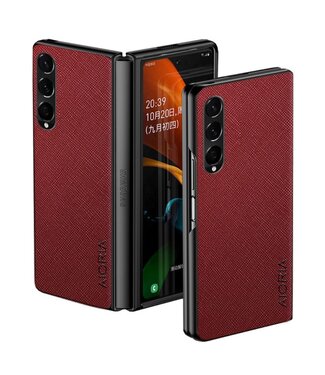 Aioria Rood Backcover Hoesje Samsung Galaxy Z Fold 4