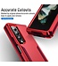 Rood Backcover Hoesje voor de Samsung Galaxy Z Fold 4