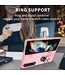 Roze Ringstand Backcover Hoesje voor de Samsung Galaxy Z Fold 4