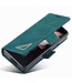 Forwenw Cyaan Bookcase Hoesje voor de Samsung Galaxy Z Fold 4