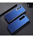 Aioria Blauw Carbon Backcover Hoesje voor de Samsung Galaxy Z Fold 4