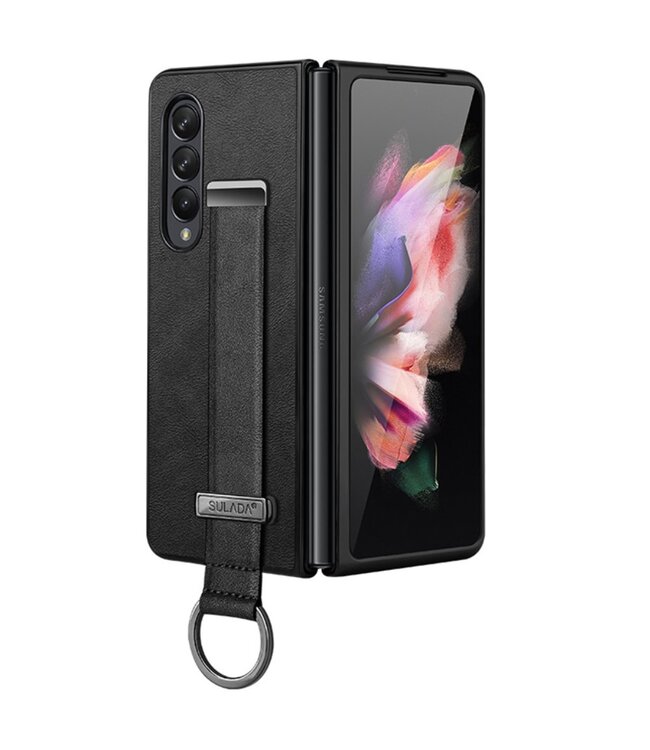 SULADA Zwart Backcover Hoesje voor de Samsung Galaxy Z Fold 4