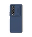 Nillkin Blauw Lenscover Backcover Hoesje voor de Samsung Galaxy Z Fold 4