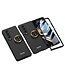 GKK Zwart Hardcase Hoesje met tempered glas voor de Samsung Galaxy Z Fold 4