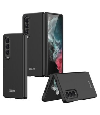 GKK Zwart Hardcase Hoesje Samsung Galaxy Z Fold 4