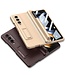GKK Champagne Goud Backcover Hoesje met tempered glas voor de Samsung Galaxy Z Fold 4