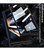 GKK Zwart Backcover Hoesje met tempered glas voor de Samsung Galaxy Z Fold 4