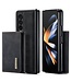 DG.Ming Zwart Pasjeshouder Backcover Hoesje voor de Samsung Galaxy Z Fold 4