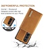 Bruin Pasjeshouder Backcover Hoesje voor de Samsung Galaxy Z Fold 4