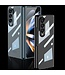 GKK Zilver / Transparant Hardcase Hoesje voor de Samsung Galaxy Z Fold 4