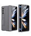 GKK Grijs Backcover Hoesje met tempered glas voor de Samsung Galaxy Z Fold 4