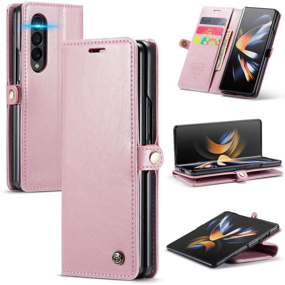 Roze Bookcase Hoesje Samsung Galaxy Z Fold 4 - Telefoonhoesjes kopen?  Bestel op Telefoonhoesjestore.nl!