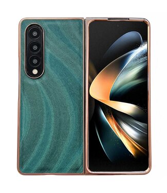 Groen Design Backcover Hoesje Samsung Galaxy Z Fold 4