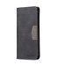 Binfen Color Zwart Splitleer Bookcase Hoesje voor de Google Pixel 7
