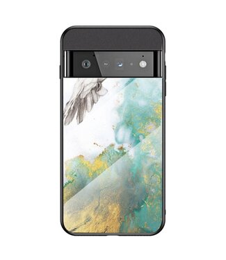 Marmer Design Hybride Hoesje Google Pixel 7