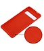 Rood Venster Siliconen Hoesje met Koord voor de Google Pixel 7