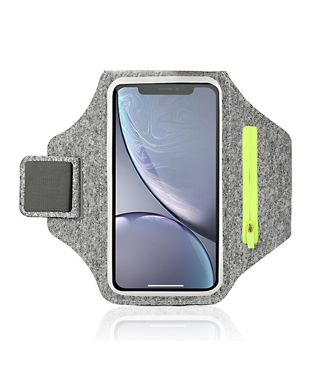 Grijs Universeel Armband hoesje (tot 6.7 inch telefoons)