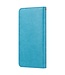 Hemelsblauw Glad Universeel Bookcase Hoesje (maat: 17x15.5x2cm)