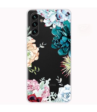 Bloemen TPU Hoesje Samsung Galaxy A13 (5G) / A04s