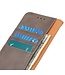 Khazneh Kaki Bookcase Hoesje met Drukknoop Sluiting voor de Samsung Galaxy A13 (5G) / A04s