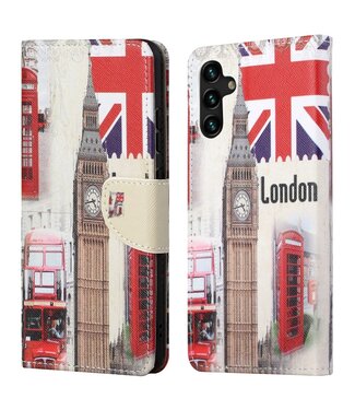 Eiffeltoren Bookcase Hoesje Samsung Galaxy A13 (5G) / A04s