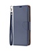 Binfen Color Mintgroen Litchee Bookcase Hoesje voor de Samsung Galaxy S23