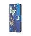 Binfen Color  Vlinders Bookcase Hoesje voor de Samsung Galaxy S23