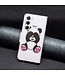 Binfen Color  Panda Bookcase Hoesje voor de Samsung Galaxy S23