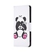 Binfen Color  Panda Bookcase Hoesje voor de Samsung Galaxy S23