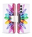 Binfen Color  Zonnebloem Bookcase Hoesje voor de Samsung Galaxy S23