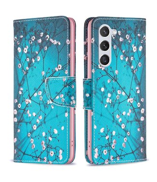 Binfen Color Bloesem Bookcase Hoesje Samsung Galaxy S23