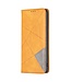 Binfen Color Bruin Modern Bookcase Hoesje voor de Samsung Galaxy S23