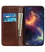 Bruin Glad Bookcase Hoesje voor de Samsung Galaxy S23