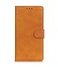 Bruin Mat Bookcase Hoesje voor de Samsung Galaxy S23