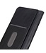 Khazneh Zwart Splitleer Bookcase Hoesje voor de Samsung Galaxy S23