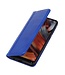 Blauw Splitleer Bookcase Hoesje voor de Samsung Galaxy S23