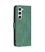 Binfen Color Groen / Grijs Design Bookcase Hoesje voor de Samsung Galaxy S23