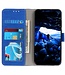Blauw Krokodillen Bookcase Hoesje voor de Samsung Galaxy S23