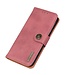 Khazneh Roze Mat Bookcase Hoesje voor de Samsung Galaxy S23