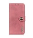 Khazneh Roze Mat Bookcase Hoesje voor de Samsung Galaxy S23