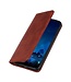 Bruin Glad Bookcase Hoesje voor de Samsung Galaxy S23