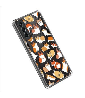 Hondjes TPU Hoesje Samsung Galaxy S23